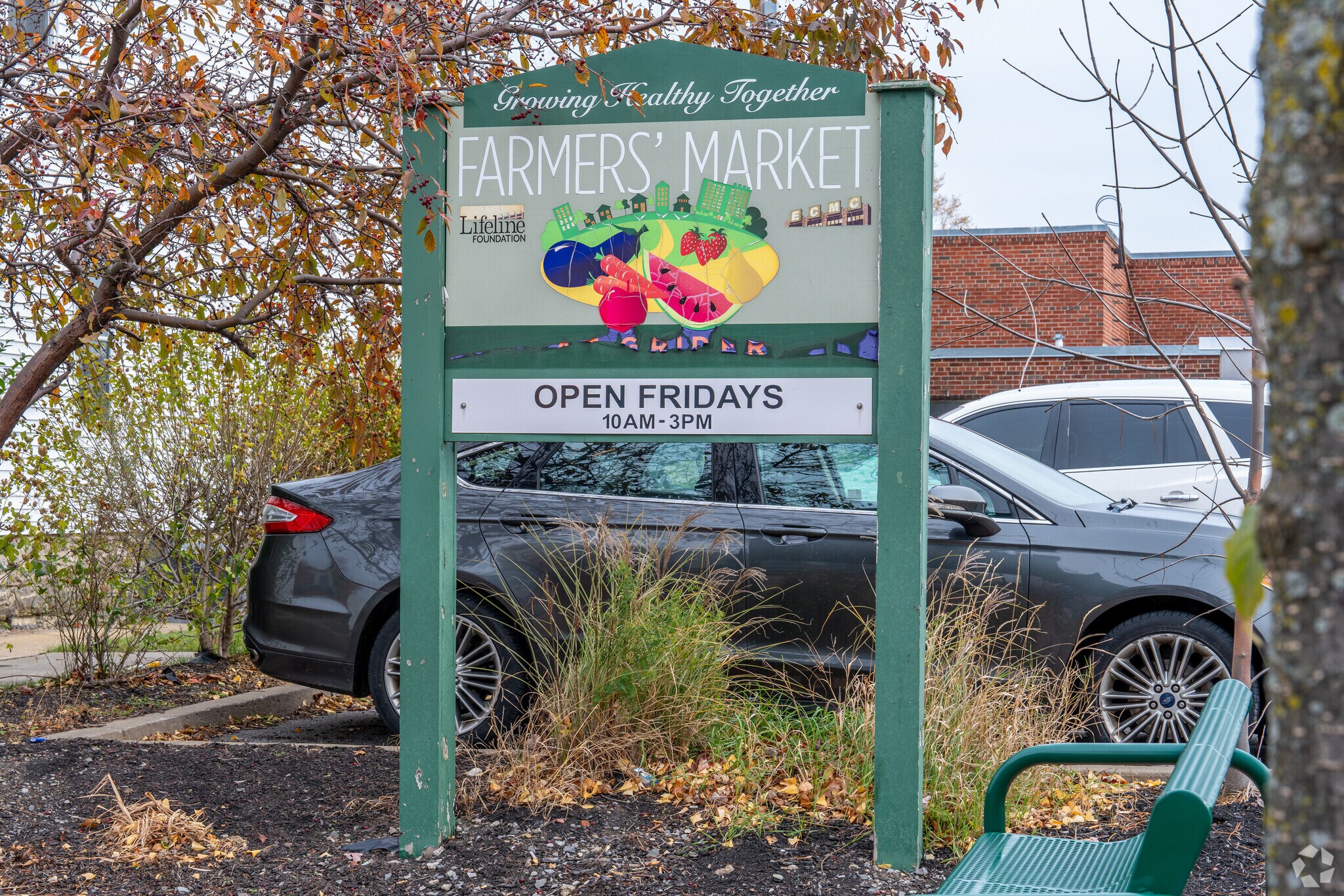 The local farmer's market in Grider brings residents of the community together.