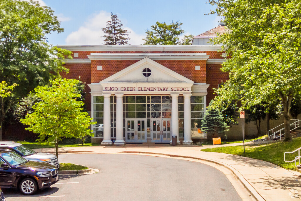 Sligo Creek Elementary School, located in the Silver Spring Park neighborhood.