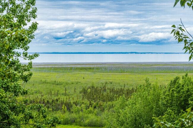 The view from aptly named Oceanview Park in Old Seward-Oceanview.