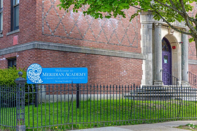 Kids in Jamaica Plain attend Meridian Academy.
