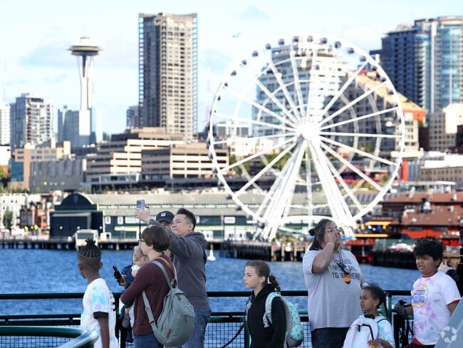 Accessing Bainbridge Island is just a short ferry ride from downtown Seattle.