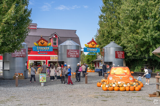 Come join the family fun activities during Fall Festival at Stocker Farms near Fobes Hill.