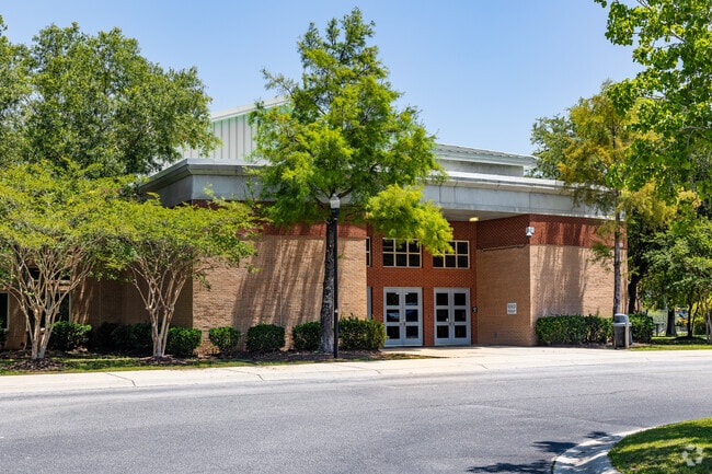 A beautiful athletic center at Thomas C. Cario Middle School in Mount Pleasant.