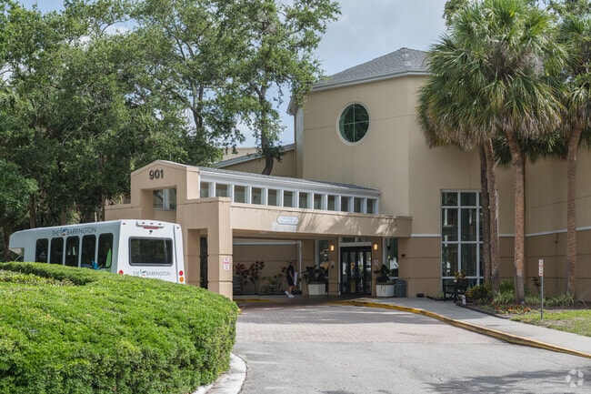 The Barrington is an assisted and independent living community on the southern end of Palm Hill.