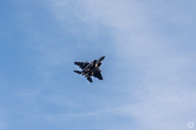 Seymour Johnson Air Force Base in Goldsboro, NC is home to the largest fighter wing of F-15E's in the Air Force.