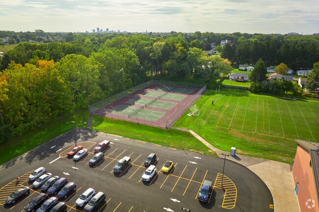 Athletic field at East Irondequoit Middle School.