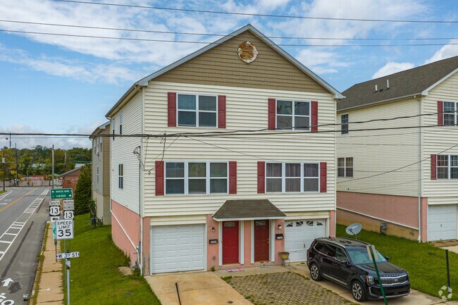 Duplex homes in Trainer offer up to three floors of living space.