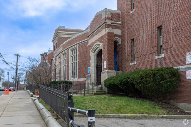 Samuel Adams Elementary School in East Boston has an overall grade of C+ on Niche.