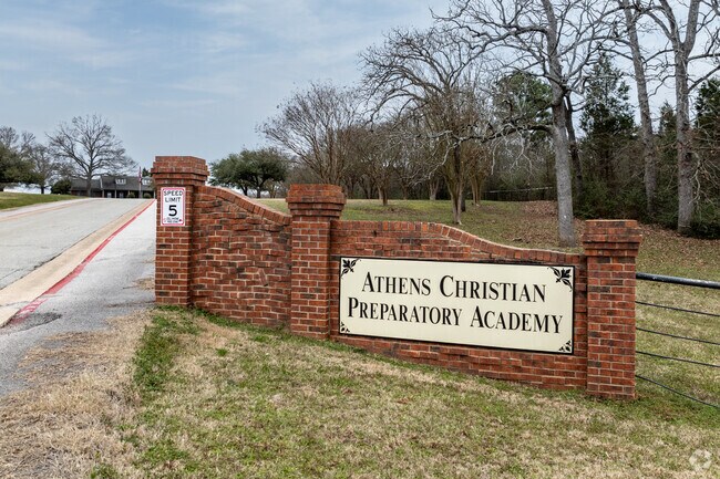 Athens Christian Preparatory Academy is the only accredited K-12 christian school in Henderson County.