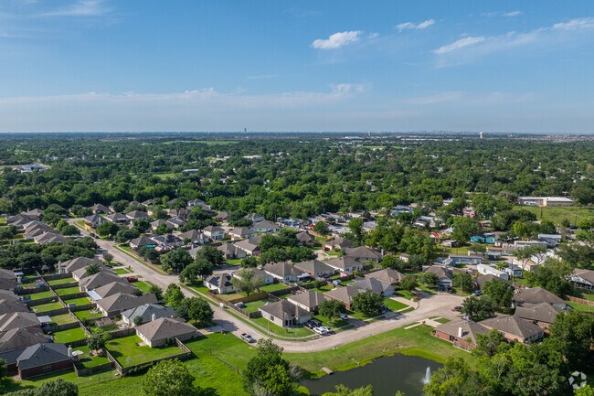 Newer developments are popping up in the Dickinson neighborhood, offering a more suburban feel.