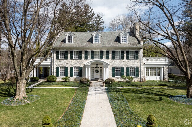 Hershey is home to many grand houses; some new and some built to look that way.