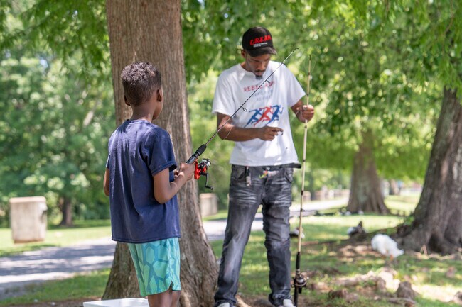 Teach the next generation how to fish at Eastlake Park near South Eastlake.