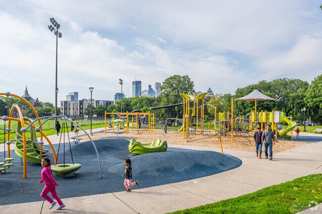Peavey Park has a playground in Ventura Village.