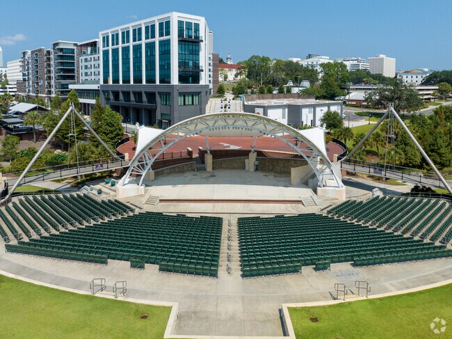 Come and enjoy a weekend concert at the Cascades Park Amphitheater.