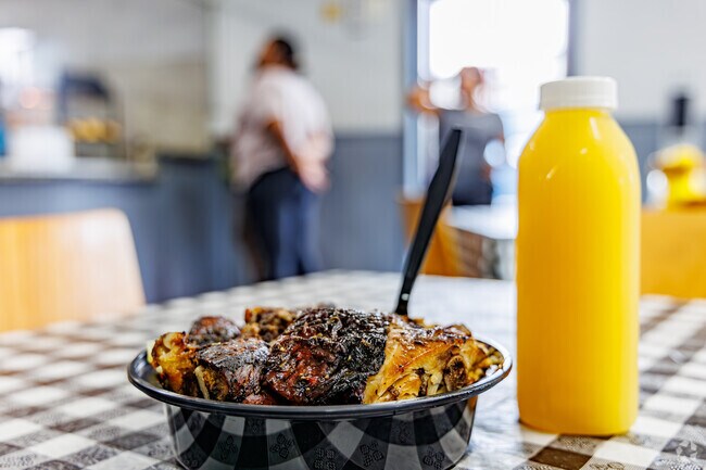 West Indian Flavours II is a popular locally owned restaurant in Pimlico Good Neighbors.