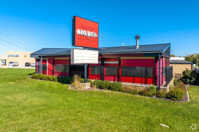 Kouri's Pub is known for its friendly atmosphere, delicious food, and wide selection of drinks.