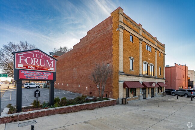 The Forum is a performance space in downtown Jonesboro.