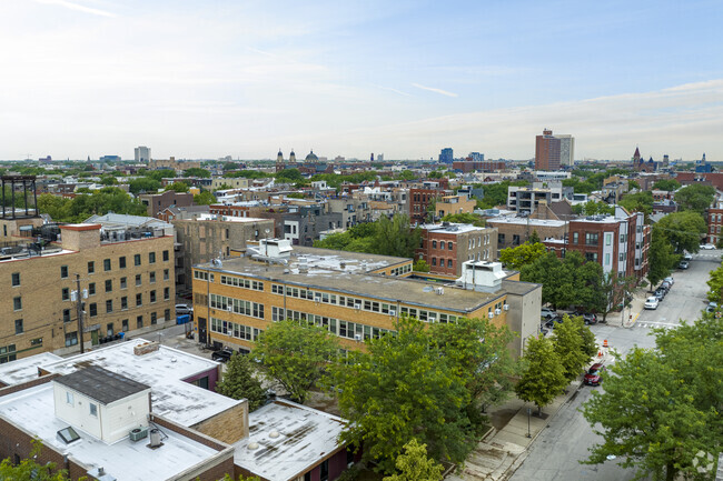 Rauner College Prep sits in the heart of the neighborhood on Chicago's West side.