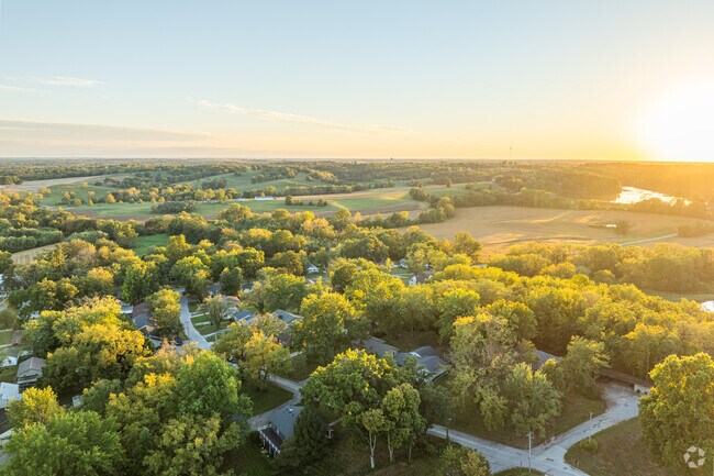 Fayette sits amid central Missouri farmland and green space.