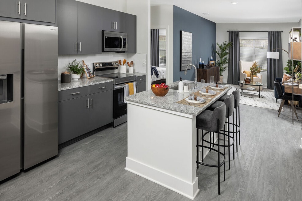 2BR, 2BA - 1,182SF - Kitchen