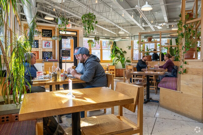 Lonesome Rose is an all-day bar and restaurant with Mexican-inspired fare in an airy atmosphere.