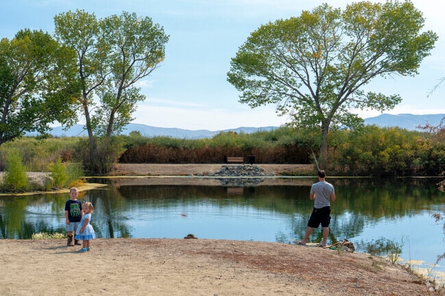 Seeman Ranch Park in Minden offers fishing and trail access year round.