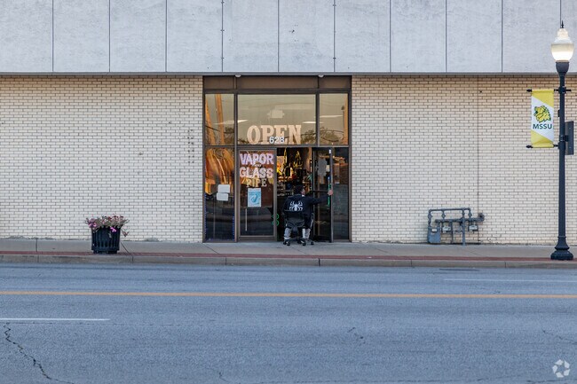 Residents and businesses in Byers and Murphy spend time outside.