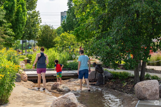 Downtown Rock Island families love to spend the day at local parks, like