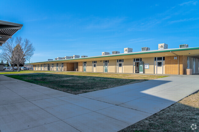 Many classrooms give ample space for learning at Red Bluff High School.