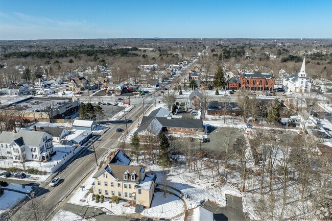 Holbrook offers old New England charm with access to major roadways.