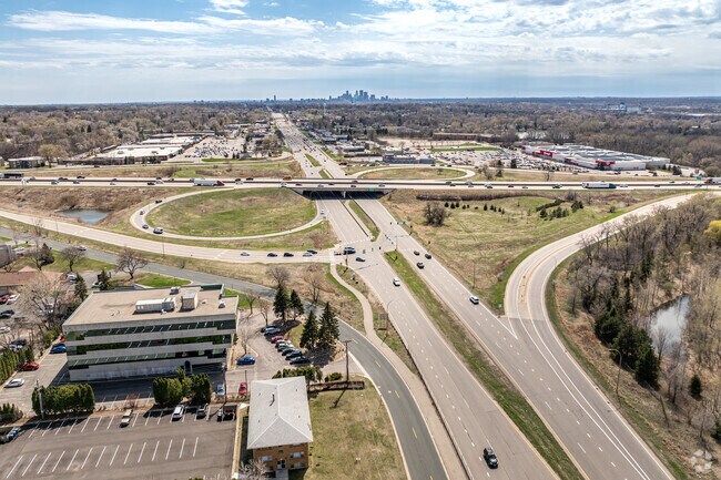Moore Lake Hills is a mile north of I-694 and only 10 miles north of downtown Minneapolis.