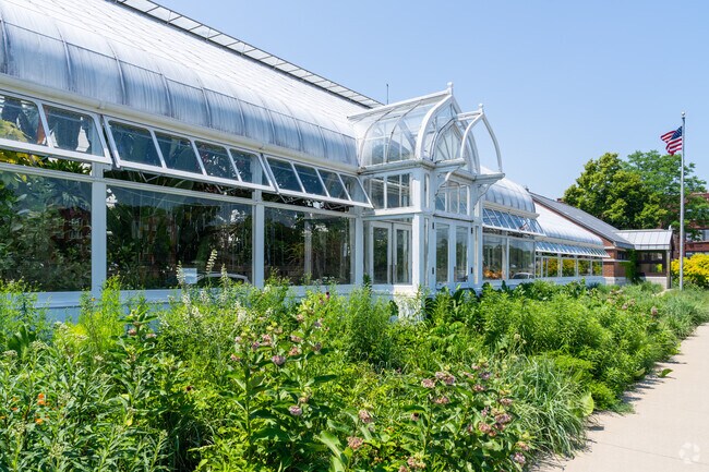 Oak Park Conservatory is on the National Register of Historic Places.