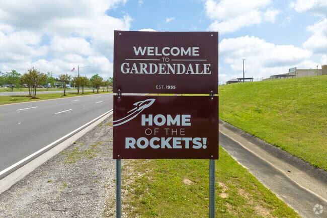 Gardendale is home of the Rockets.