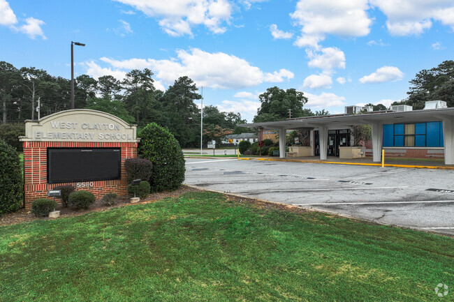 West Clayton Elementary School is located at 5580 Riverdale Rd, Atlanta, GA 30349.