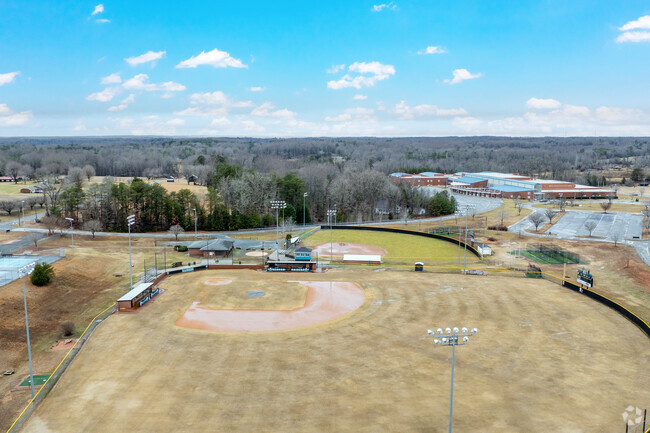 Ronald W. Reagan High School in Pfafftown.