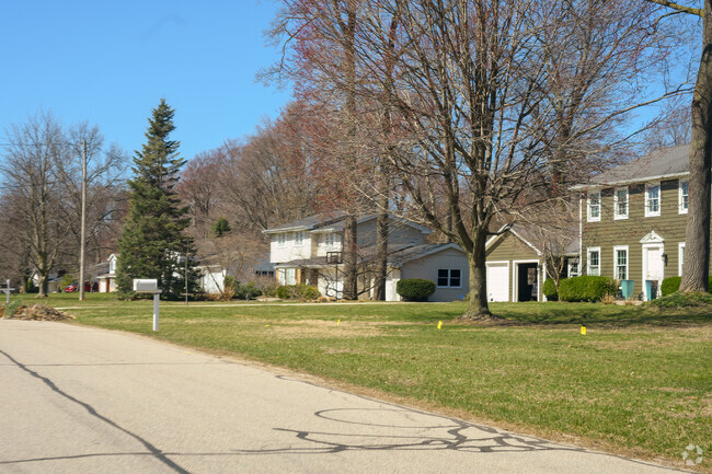 A collection of homes with large yards located with the Westside neighborhood of Holland.