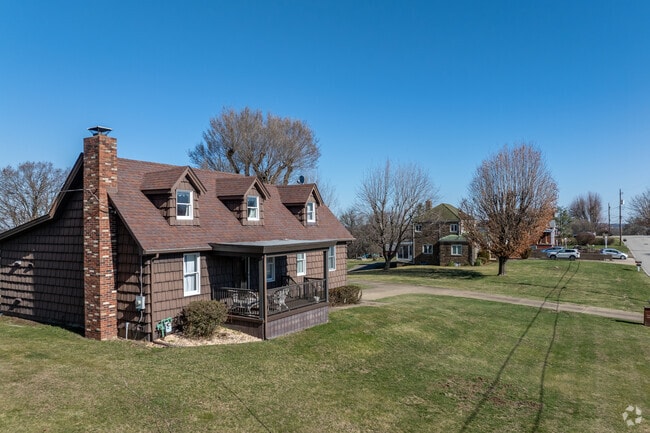 You can find rows of homes on larger lots in the Carroll Township area.