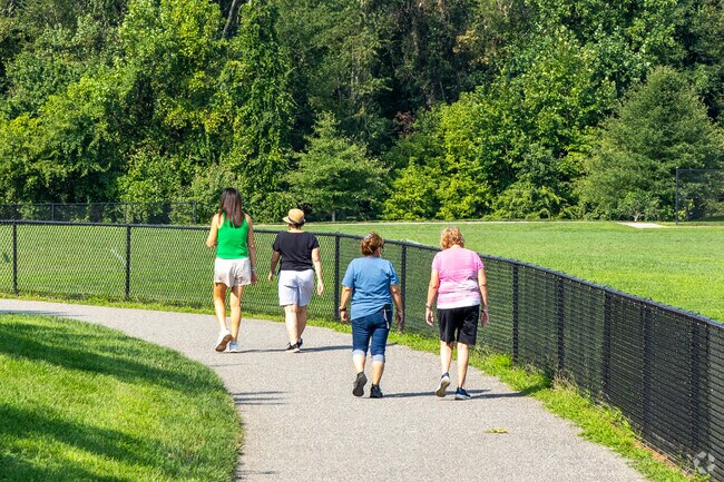 The walking paths at Sweet Air Park is a popular amenity for Jacksonville residents.