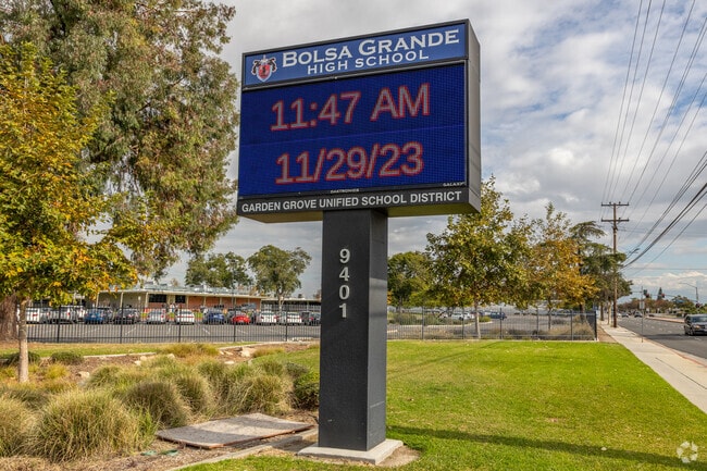 Attending Bolsa Grande High School leads to a quality education.