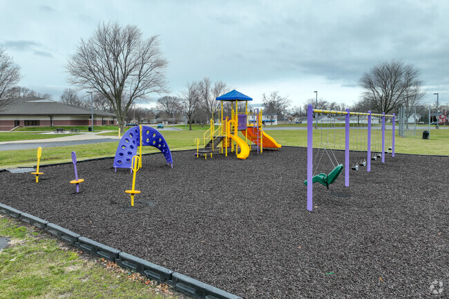 Students love the playground at Joan Martin Elementary School.