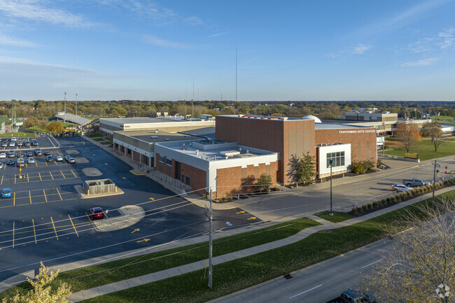 The Bettendorf High School in Bettendorf.