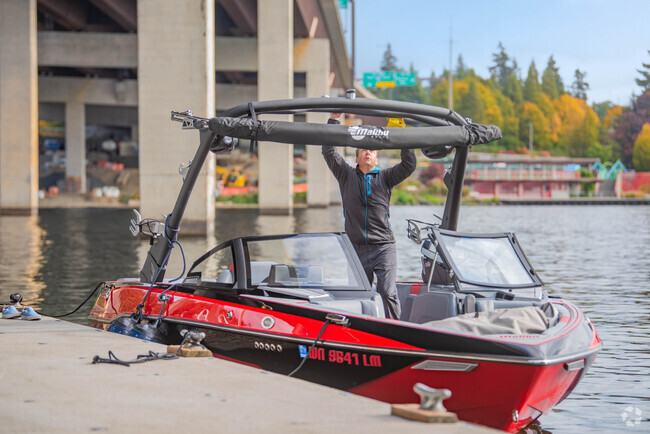 The Appleton boating community has access to the Mercer Island Boat Ramp.