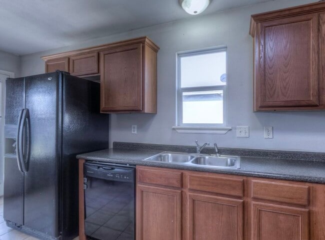 Fridge not included in rental.