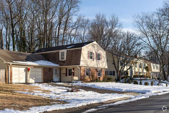 Split-level, Colonial Revival and ranch homes are the primary style in Amber Meadows