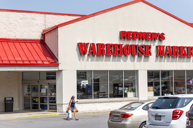 Fill your shopping bags at the Redner's Warehouse Market on Market Street.