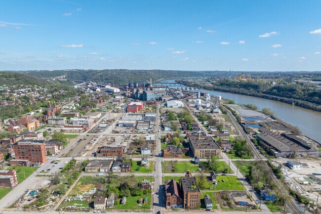Braddock is a historic steel town located on the Monongahela River.