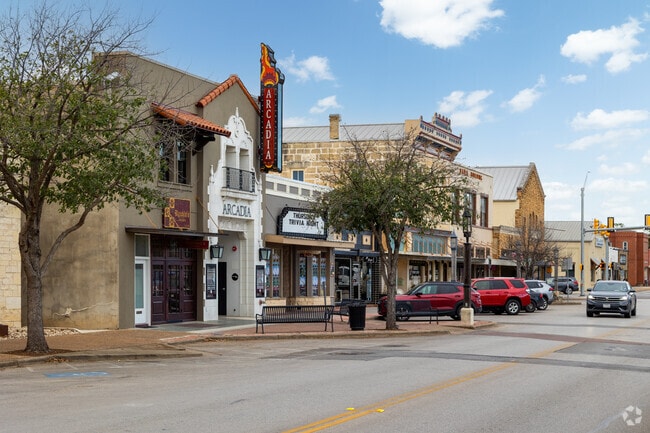 Downtown Kerrville and the Arcadia hosts many events, concerts, and gatherings throughout the year.