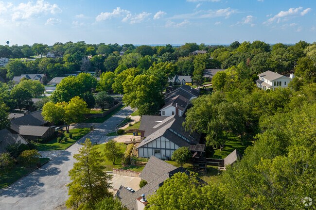 Southridge Estates is full of trees offering beauty for people looking for tranquility.