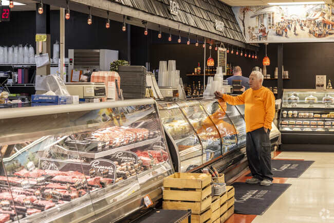 Residents can pick up fresh meats at Rupena's Fine Foods.