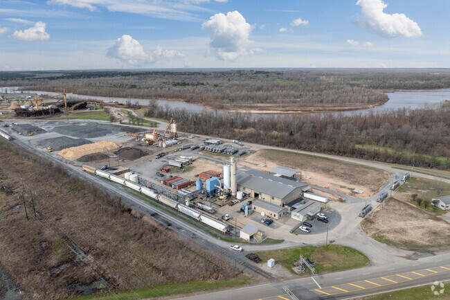 The Natchitoches Parish Port is a key economic hub in the region, located along the Red River.